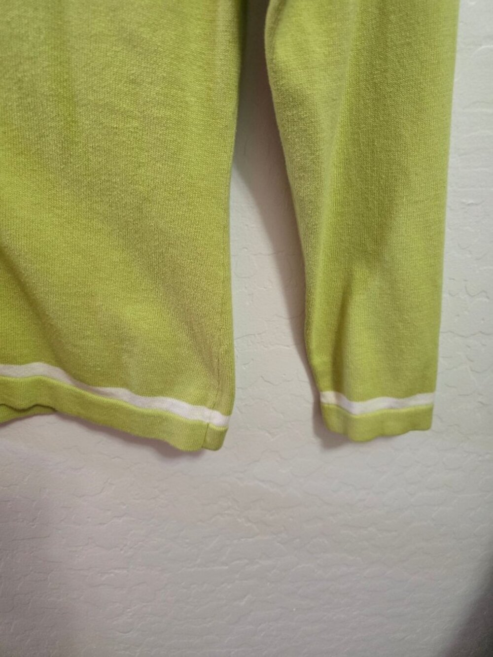 Aurea Women's Green Golf Cardigan Sweater - Size S - Picture 4 of 6